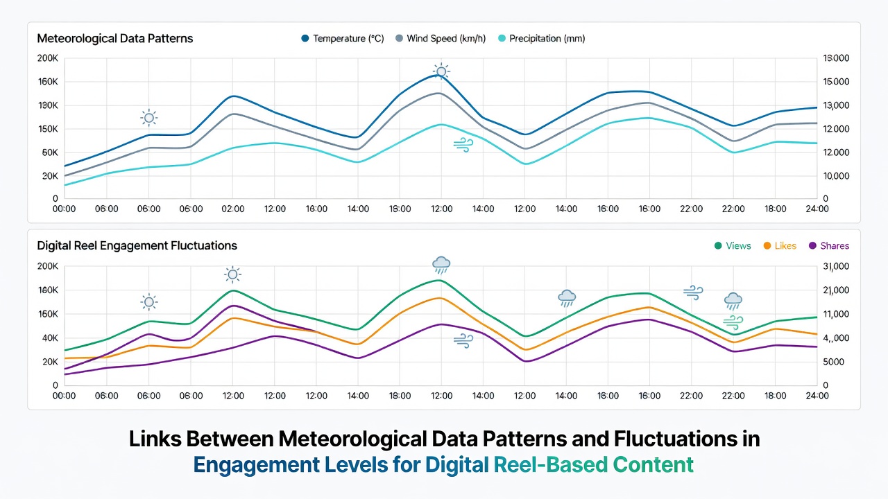 Graph overlay showing weather data trends alongside mobile gaming session metrics on a smartphone screen